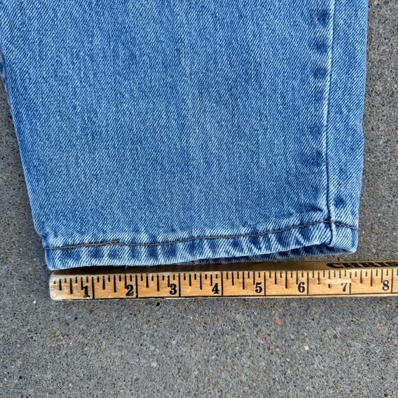 Vintage Y2K Levi’s 560 Loose Fit Tapered Leg Blue Denim Jeans 36x32 - Picture 10 of 11
